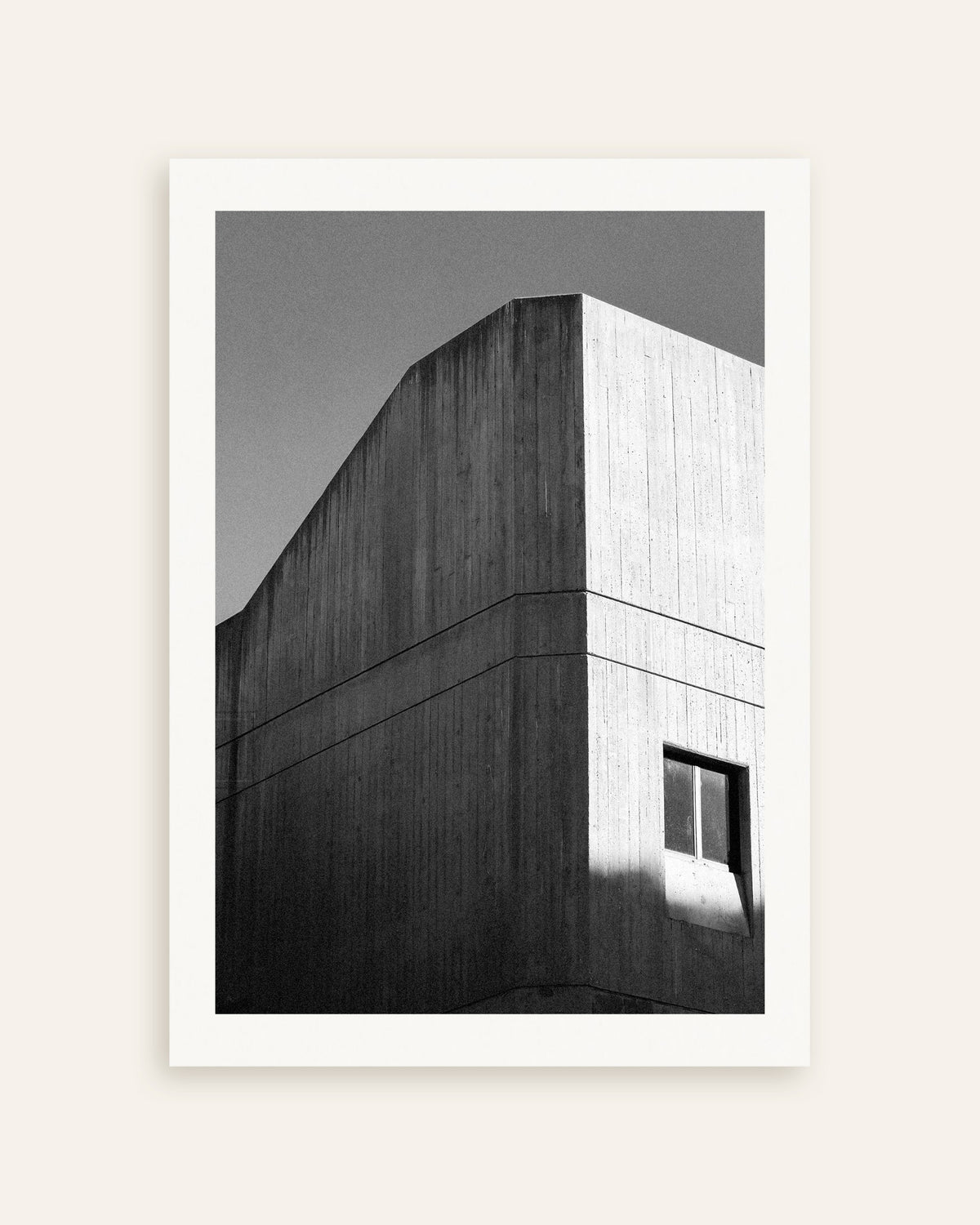 Poster of Board Marked Concrete Corner, thumbnail