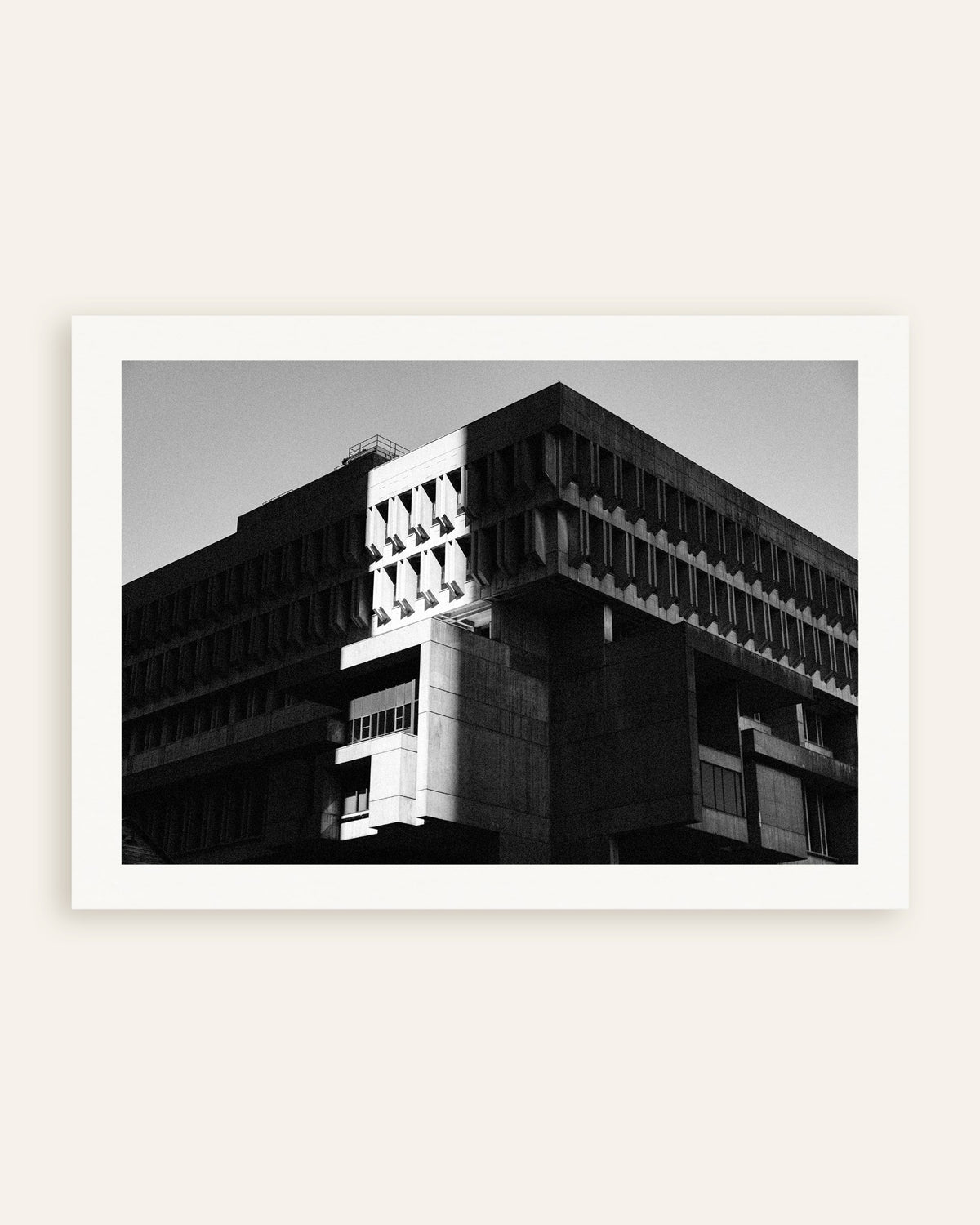 Poster of Civic Building in Sun and Shadow, thumbnail