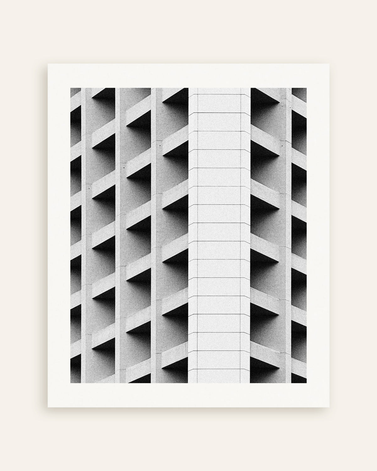 Poster of Coffered Facade With White Spine, thumbnail