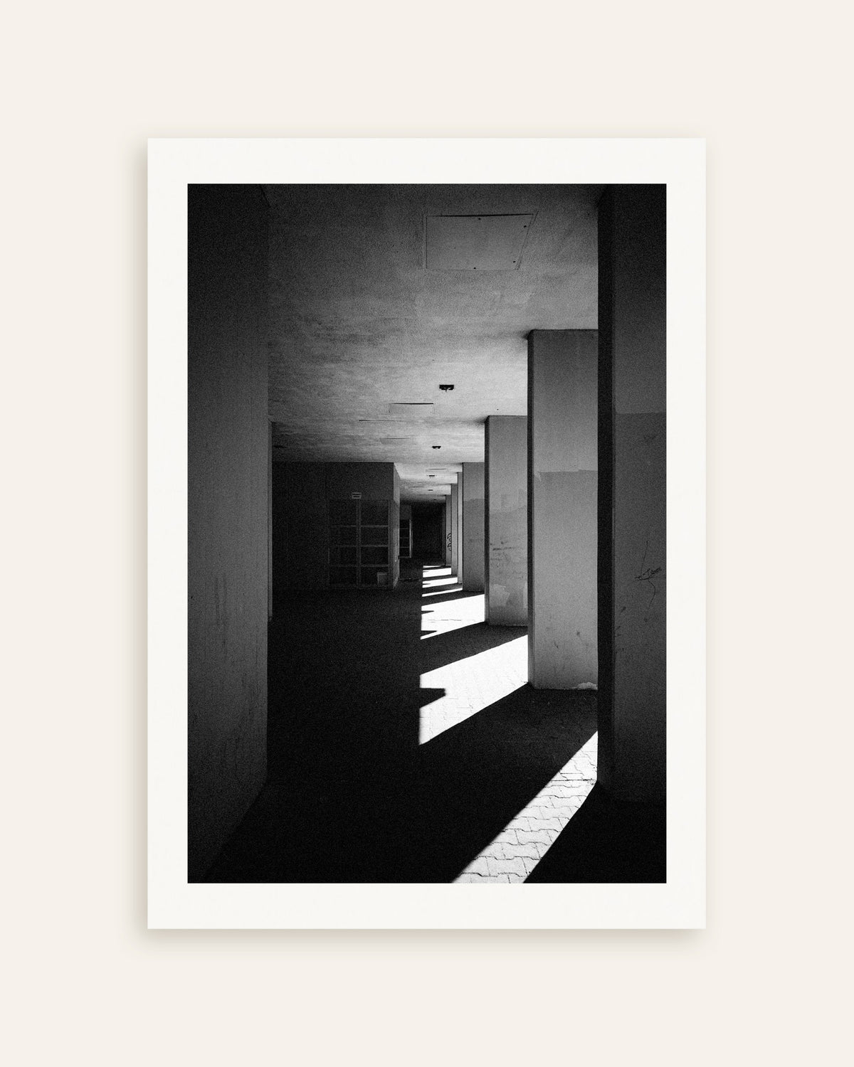 Poster of Colonnade With Sun Stripes, thumbnail