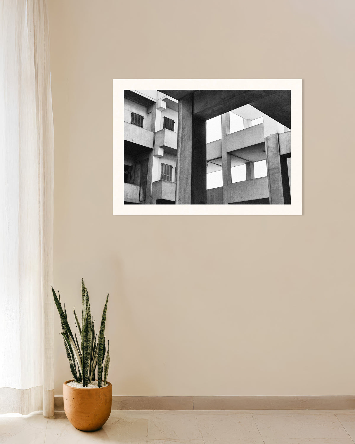 Poster of Concrete Frames and Shutters