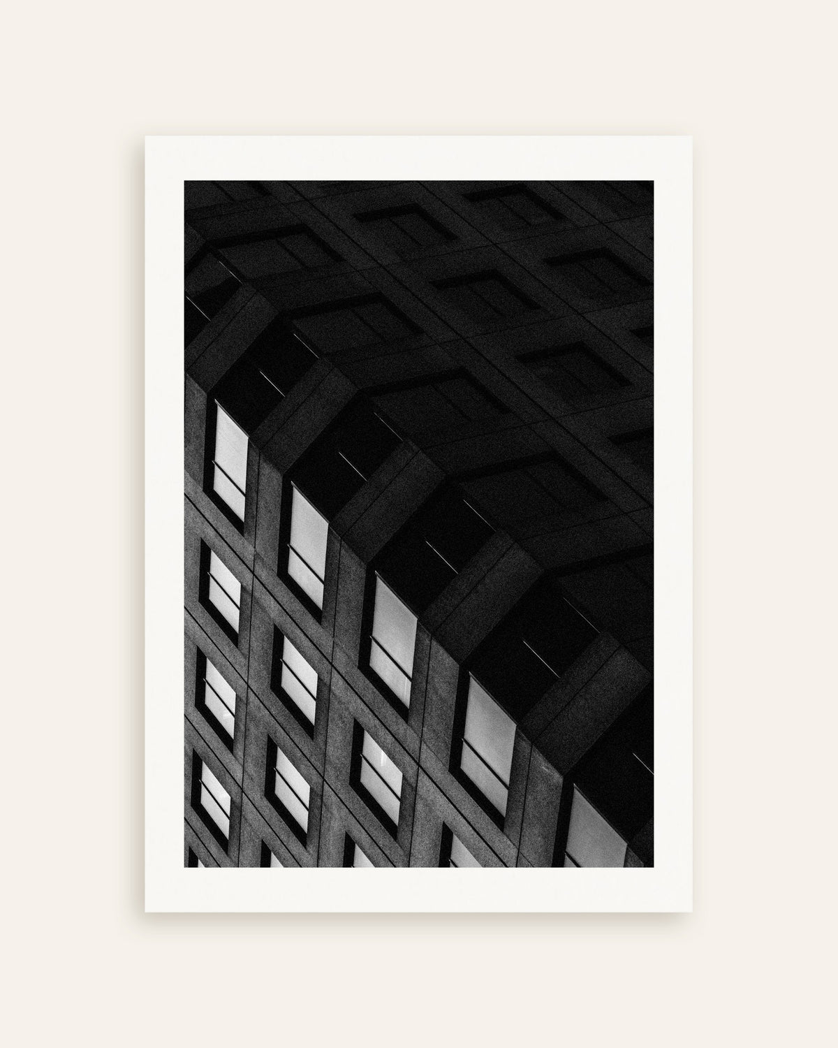 Poster of Concrete Grid at Night, thumbnail