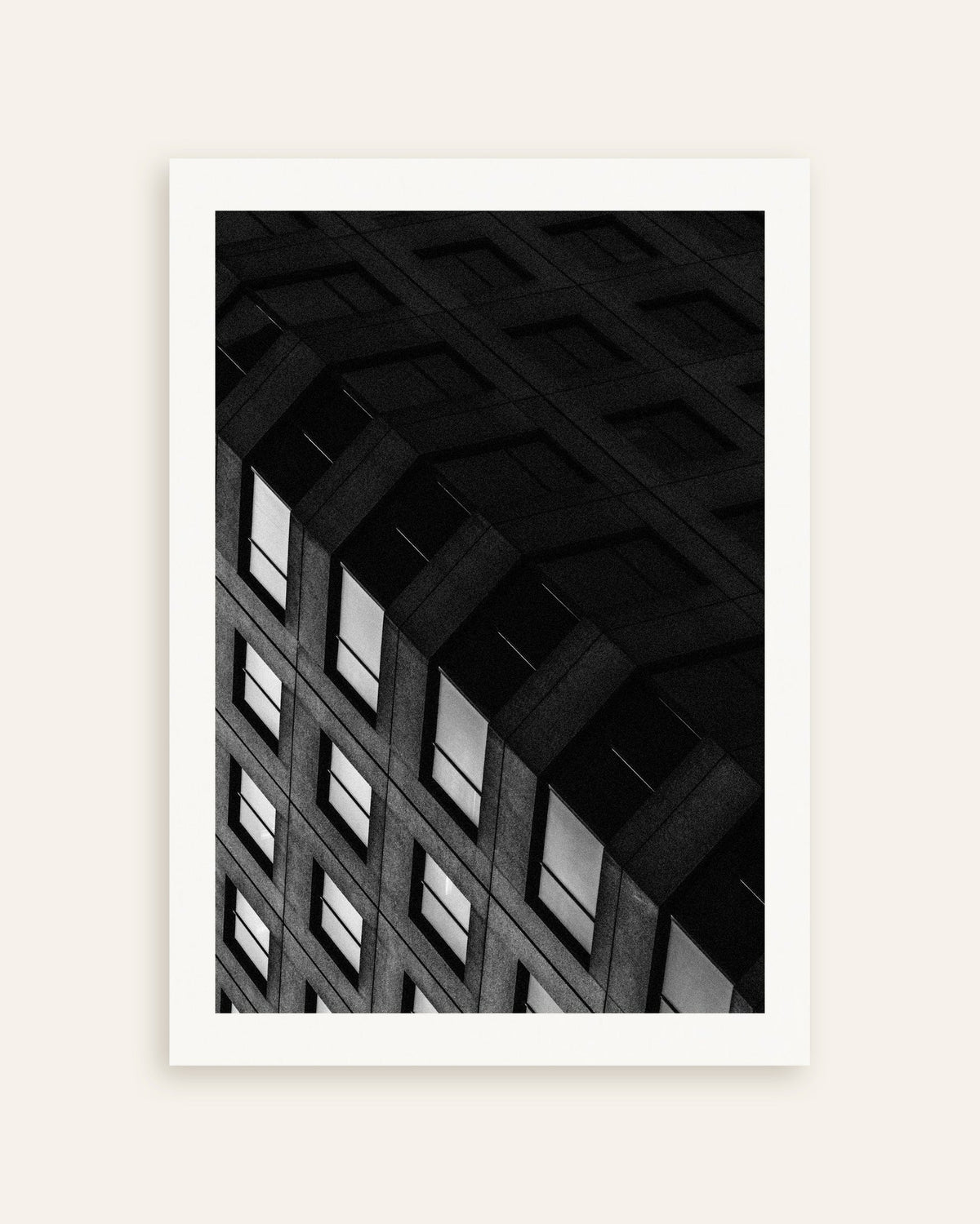 Poster of Concrete Grid at Night, thumbnail