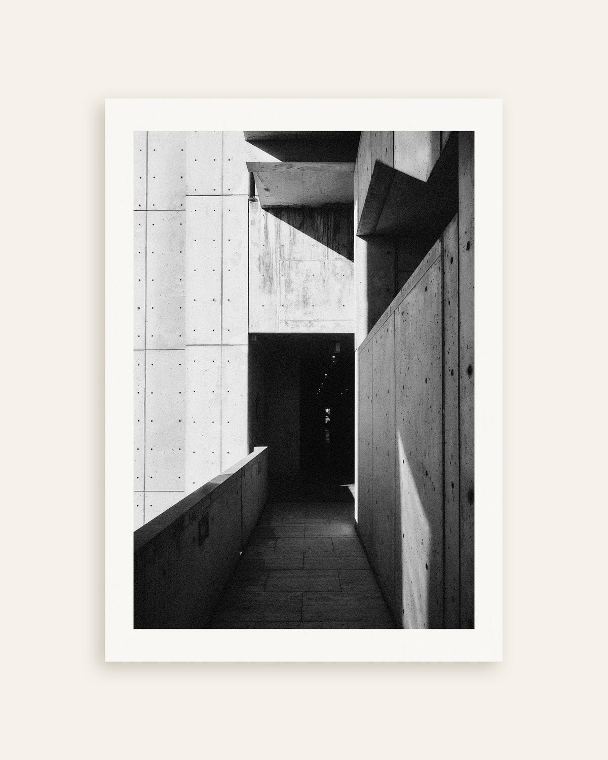 Poster of Concrete Passage in Sun and Shade, thumbnail