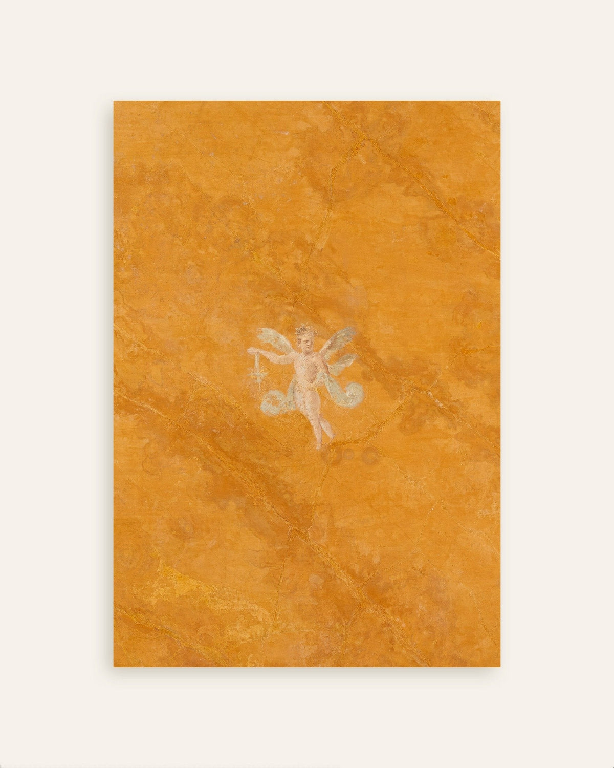 Cupid fresco from Boscoreale poster, near Pompeii
