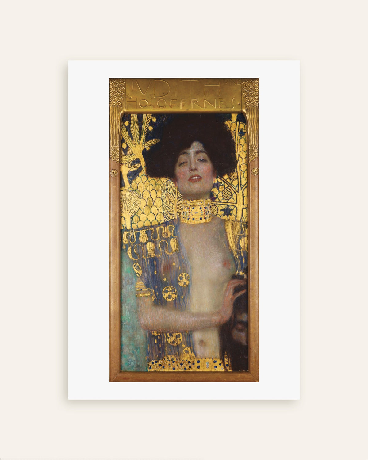 Poster of Judith I (1901) by Gustav Klimt, thumbnail