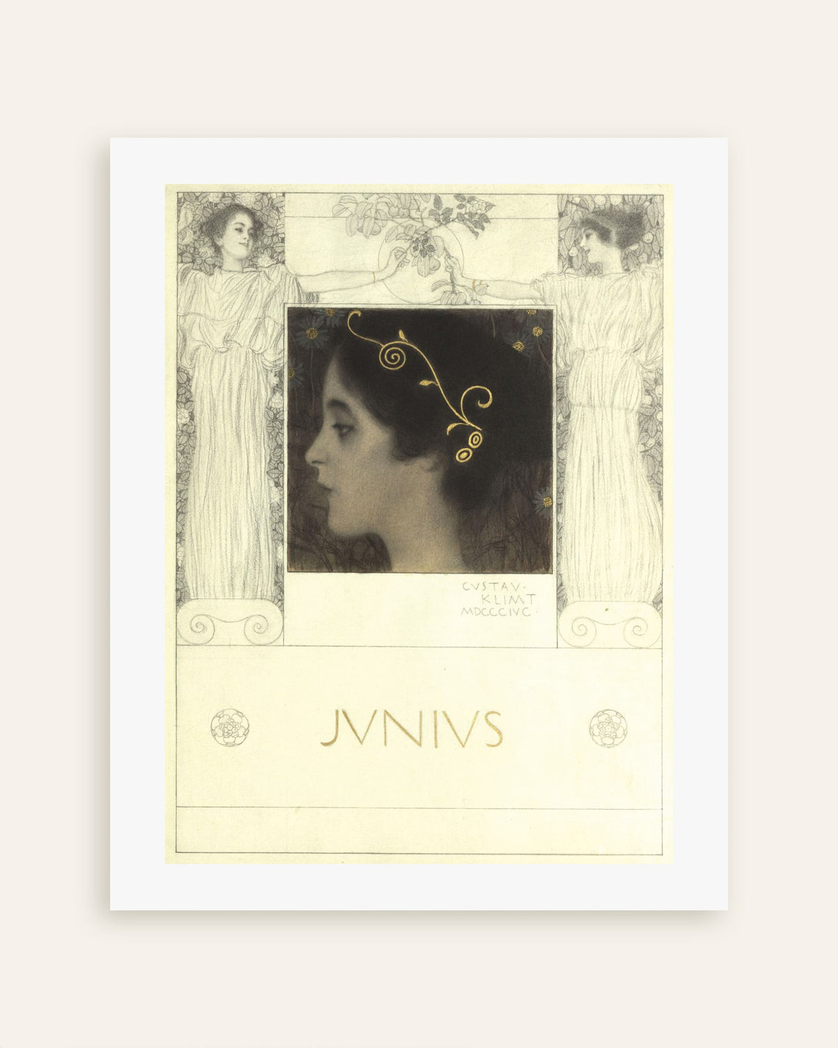 Poster of Junius (1896) by Gustav Klimt, thumbnail