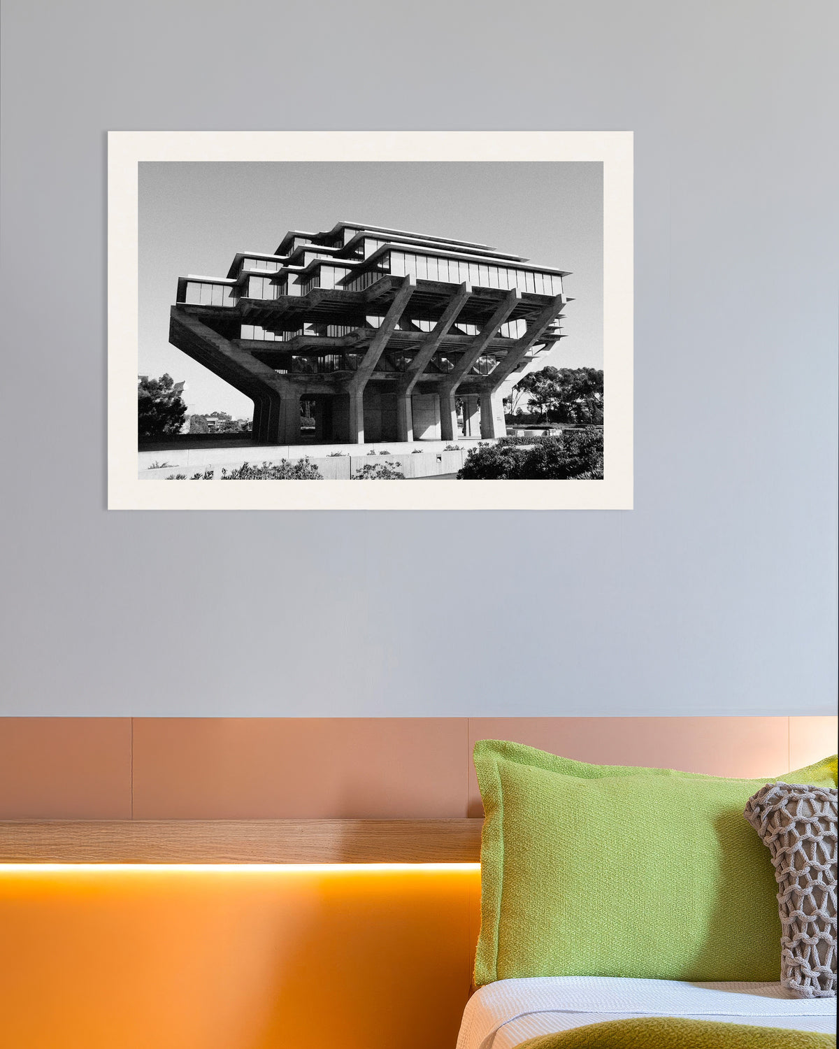 Poster of Library on Concrete Stilts