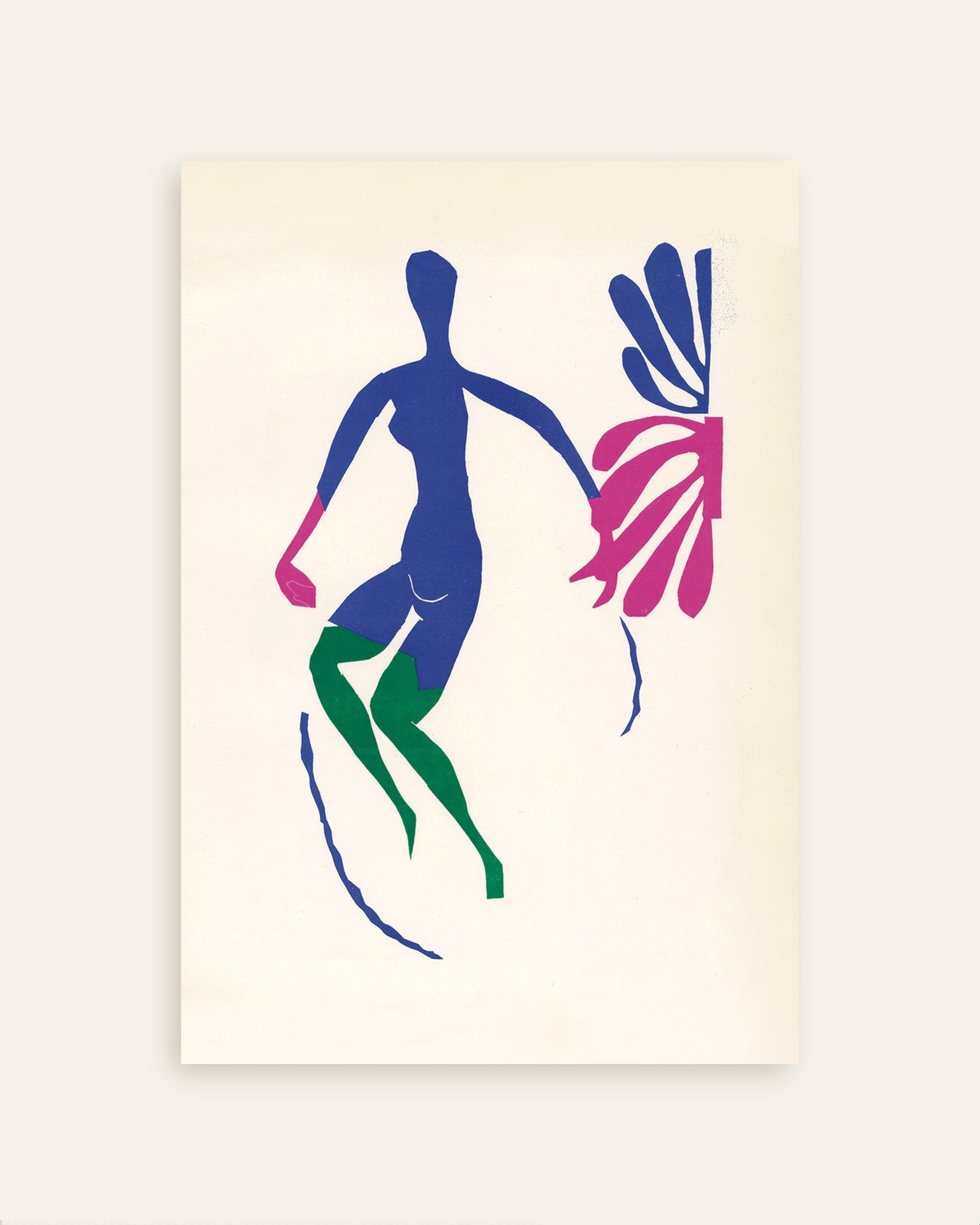 Poster of Matisse: Blue Nude with Green Stockings, thumbnail