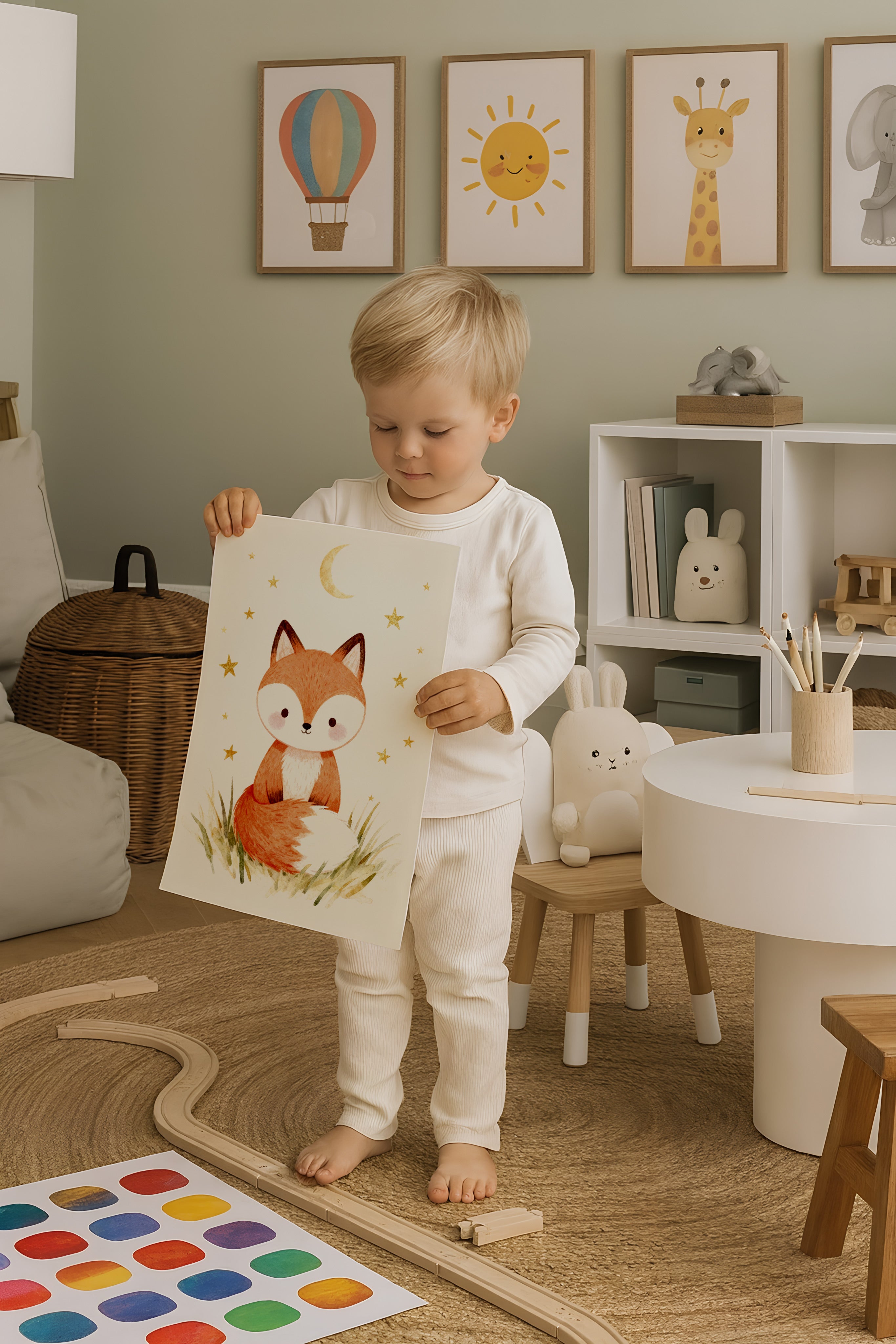 Fox Print – Nursery Wall Décor