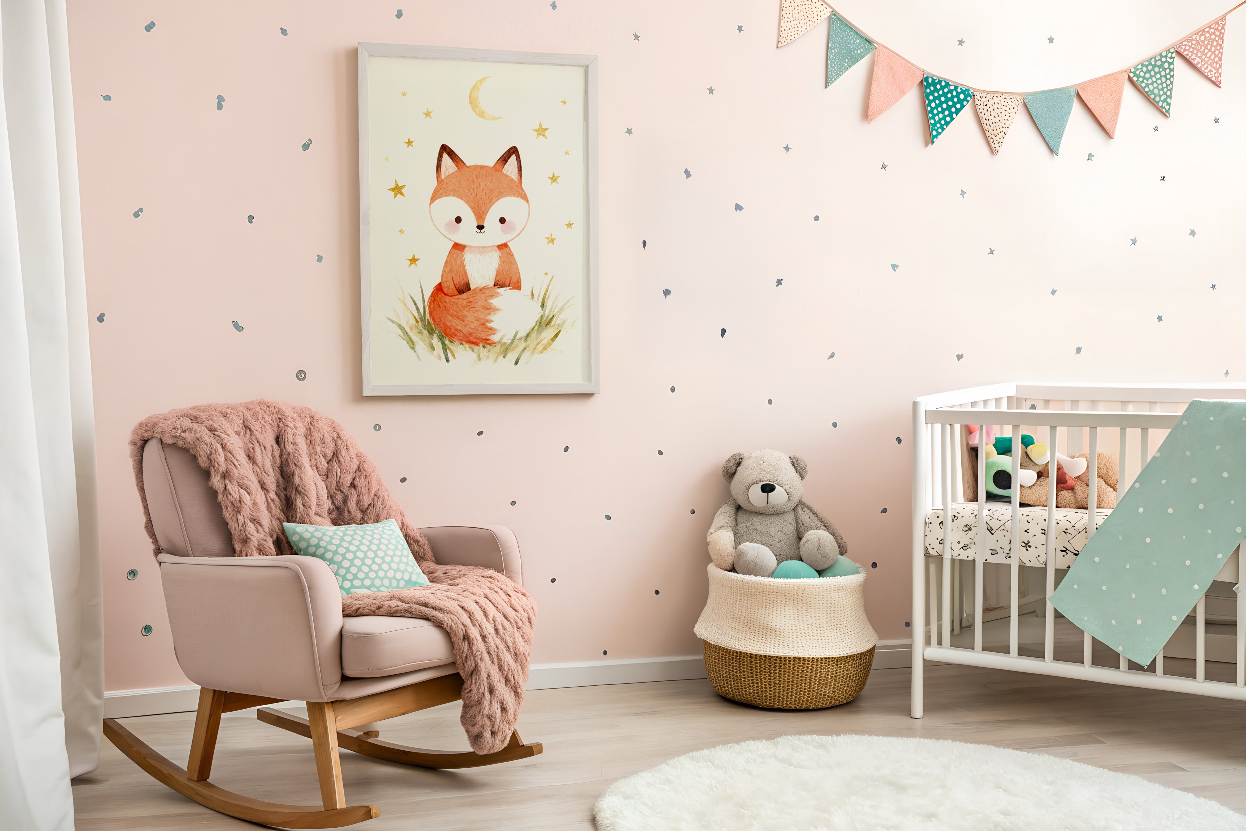 Fox Print – Nursery Wall Décor