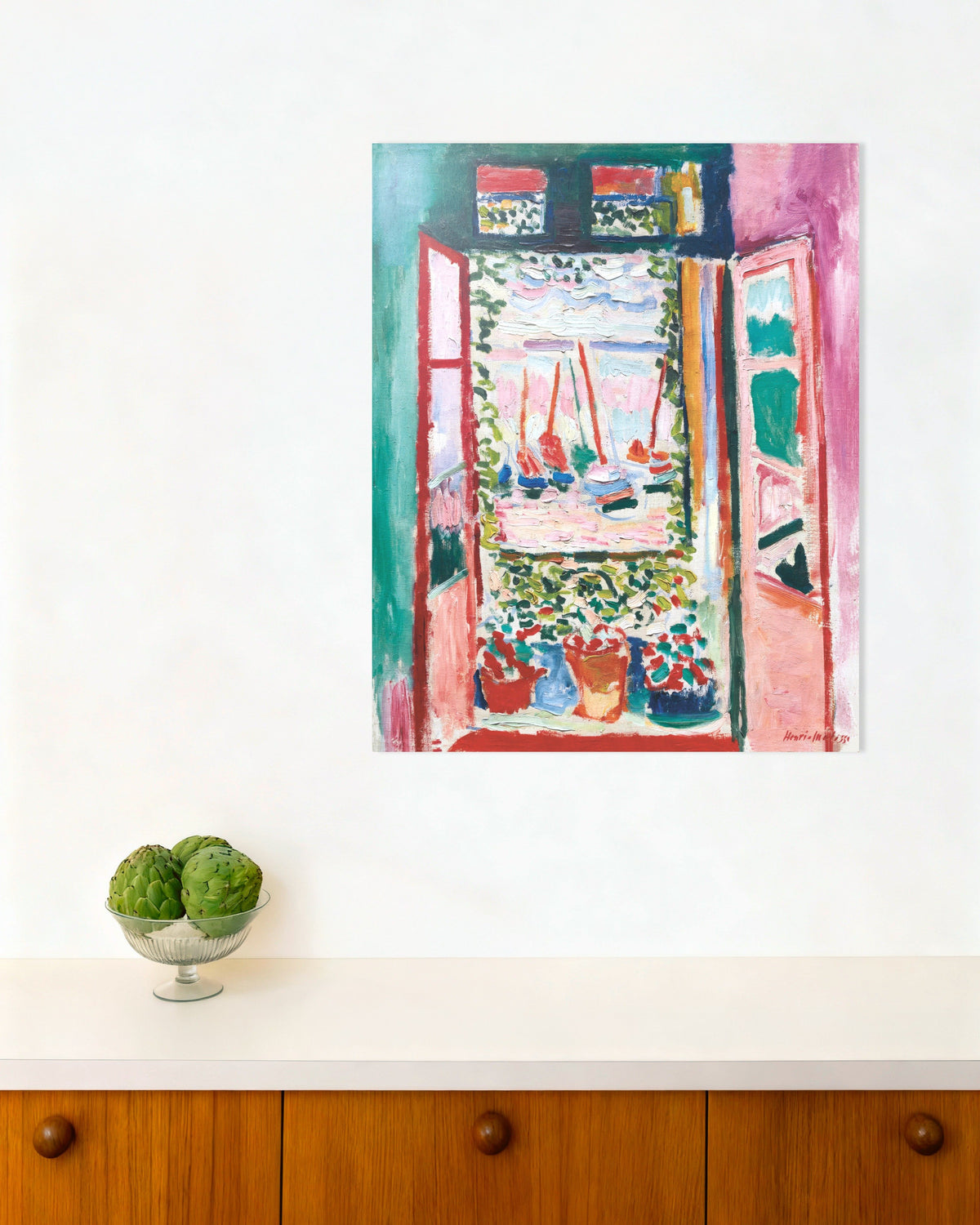 Matisse Open Window Collioure Art Print | Posterscape.co.uk