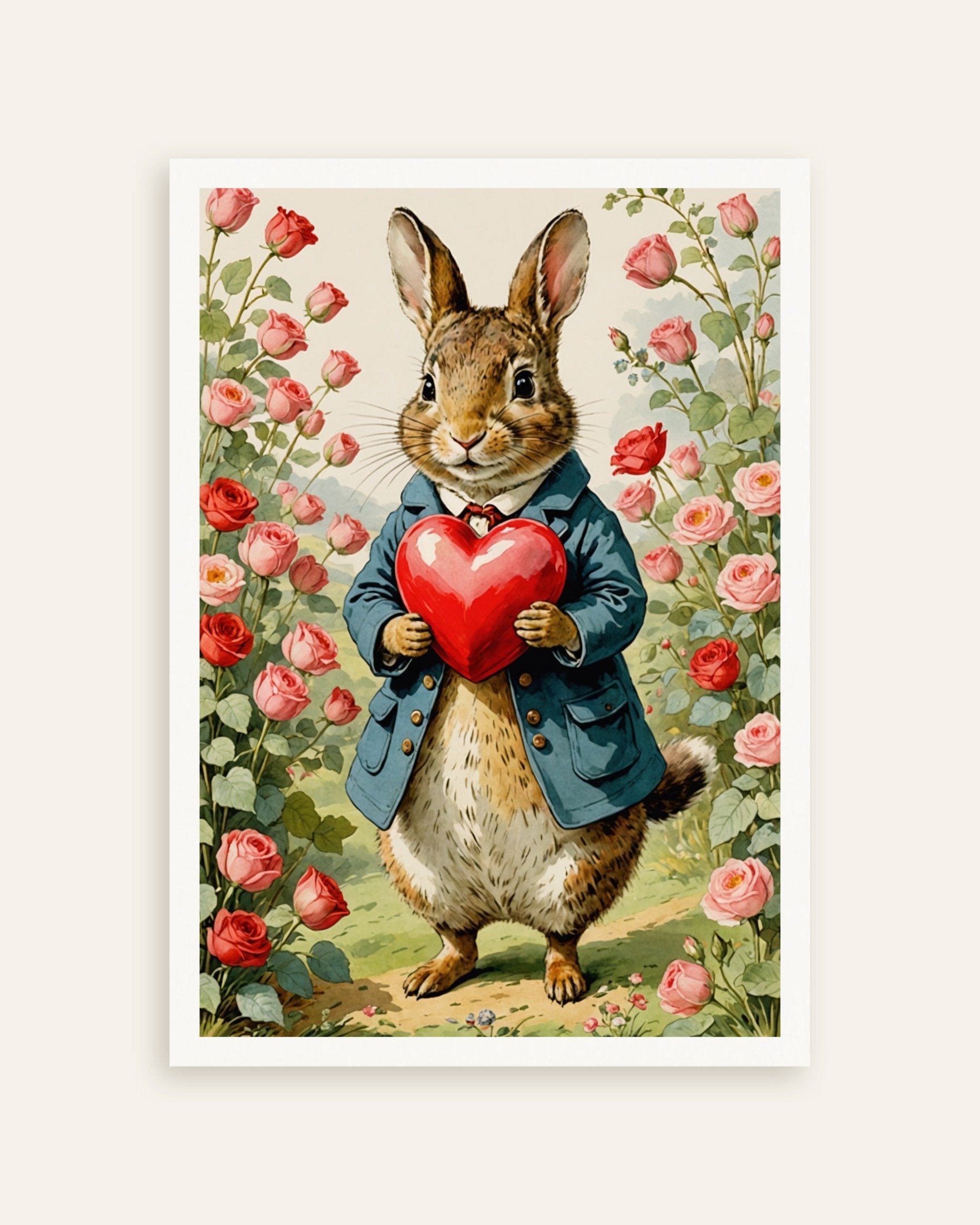 Poster of Peter Rabbit Poster, Valentine's Day, thumbnail