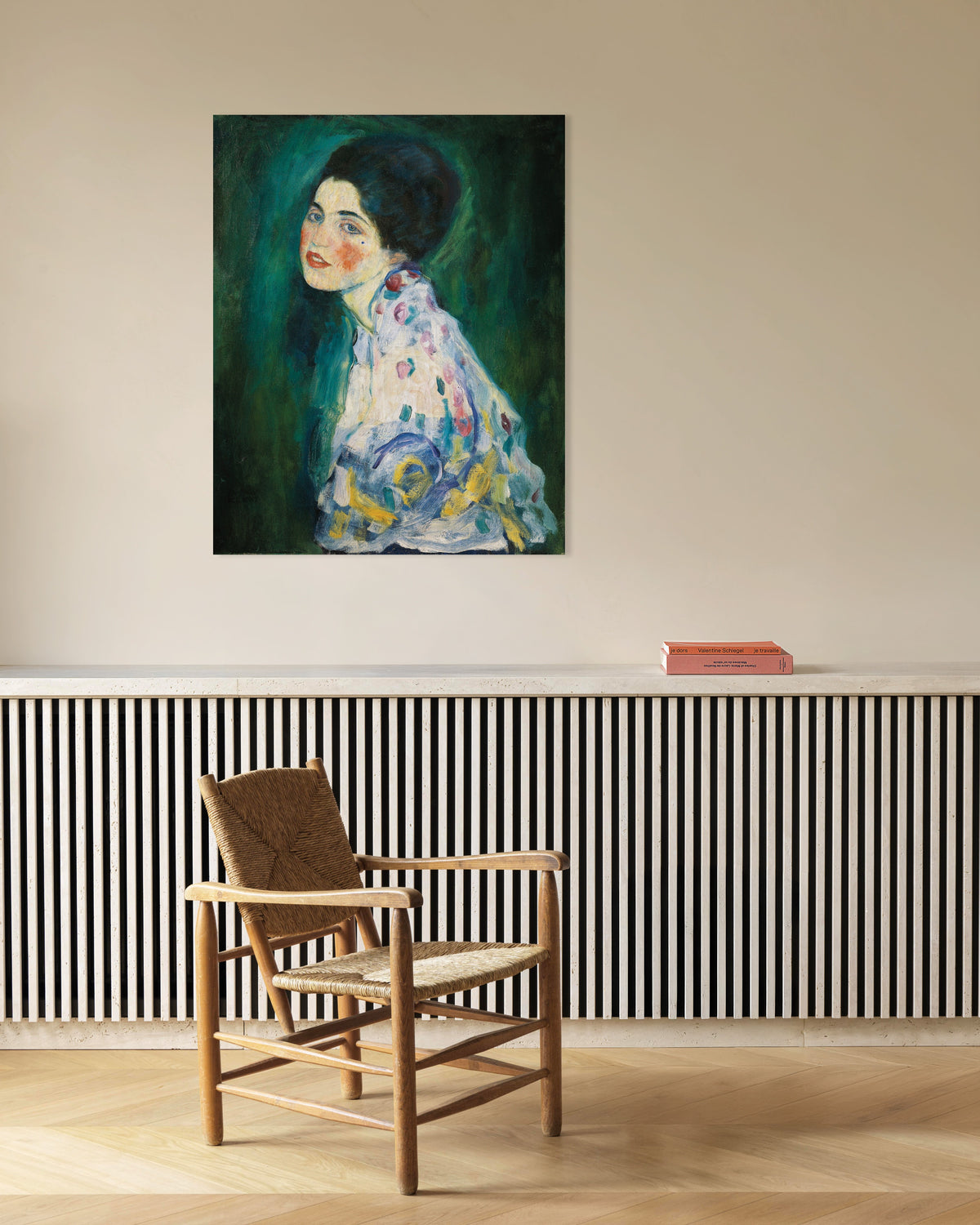 Poster of Portrait of a Lady (1916–1917) by Gustav Klimt