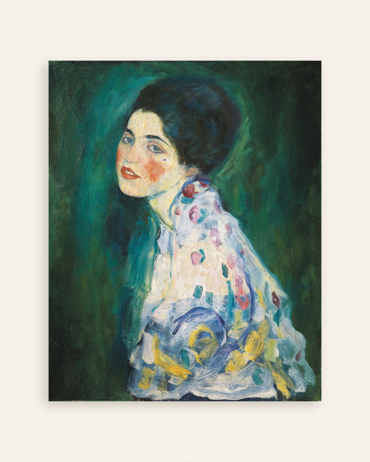 Poster of Portrait of a Lady (1916–1917) by Gustav Klimt, thumbnail