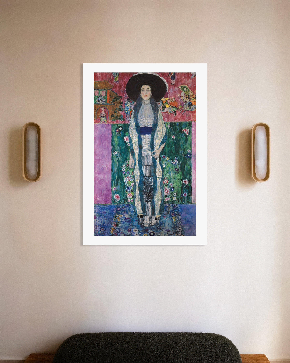 Poster of Portrait of Adele Bloch-Bauer II (1912) by Gustav Klimt