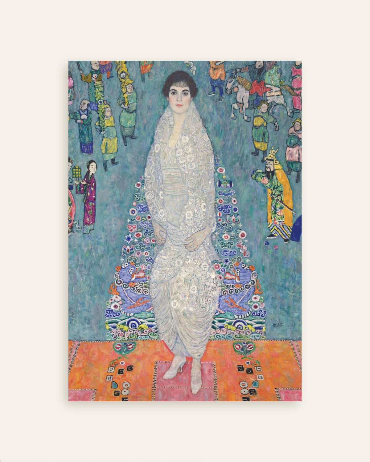 Poster of Portrait of Elisabeth Lederer (1914–1916) by Gustav Klimt, thumbnail