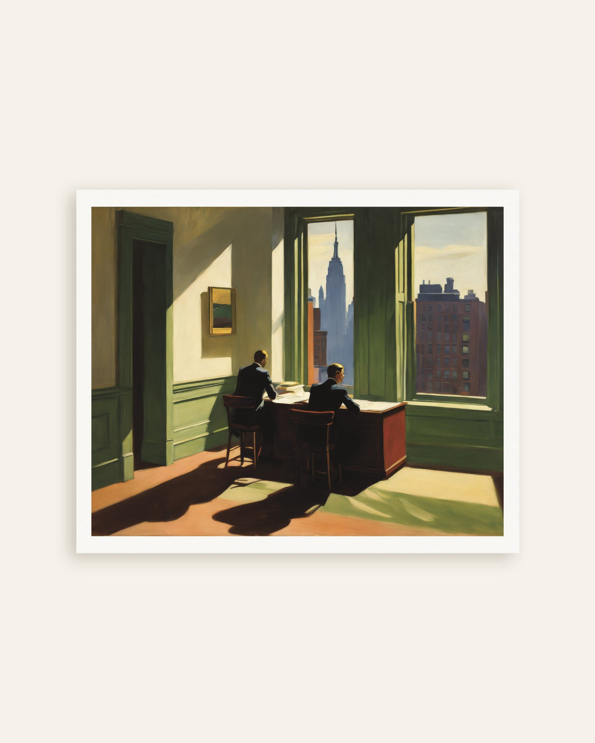Poster of Realistic American painting of the 20th century - Poster, thumbnail