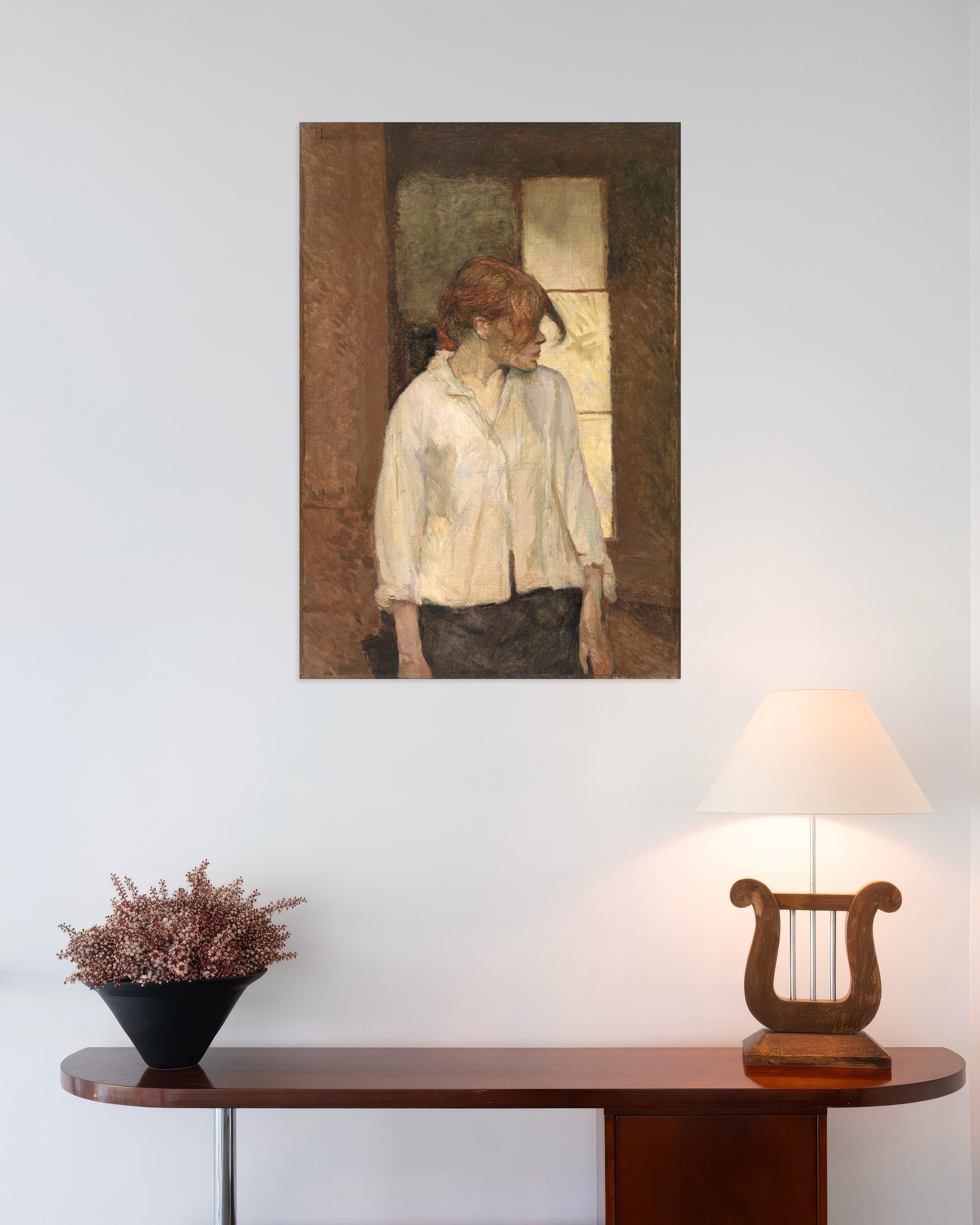 Poster of Rosa la Rouge Toulouse Lautrec, Art Print