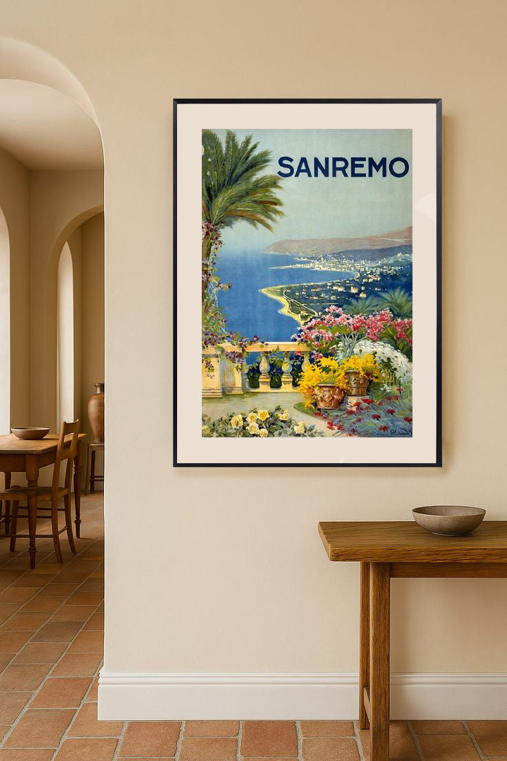 Sanremo Poster, Vintage