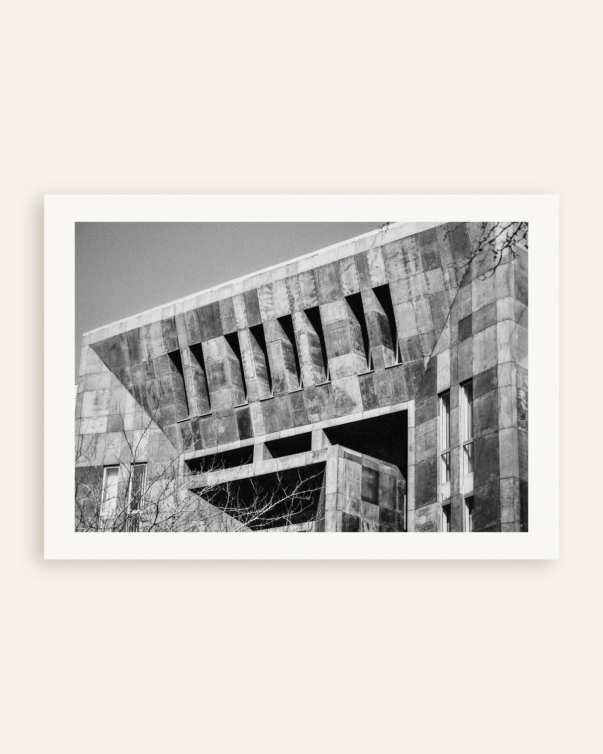 Poster of Sawtooth Concrete Facade, thumbnail