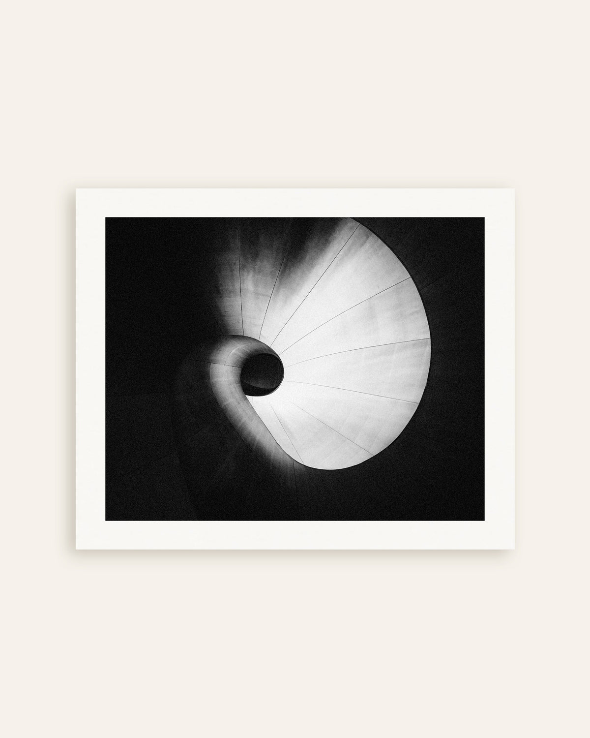 Poster of Spiral Staircase From Below, thumbnail
