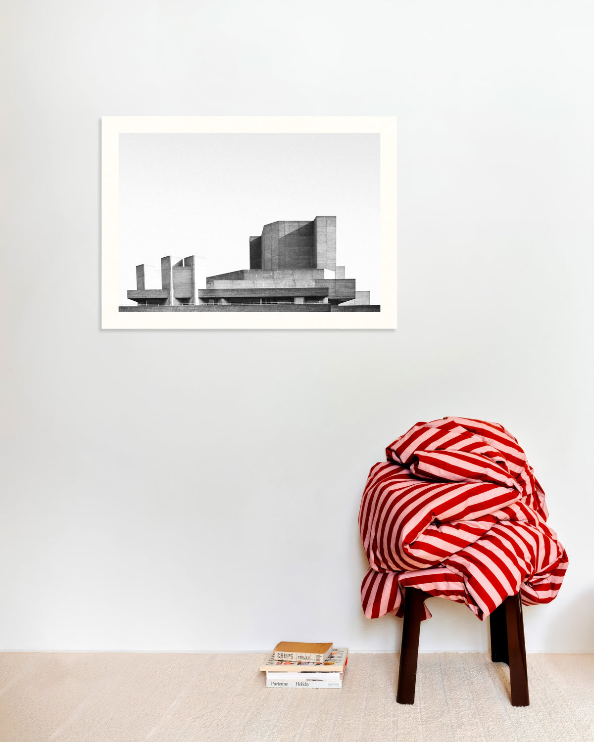 Poster of Stacked Terraces of a Concrete Theater