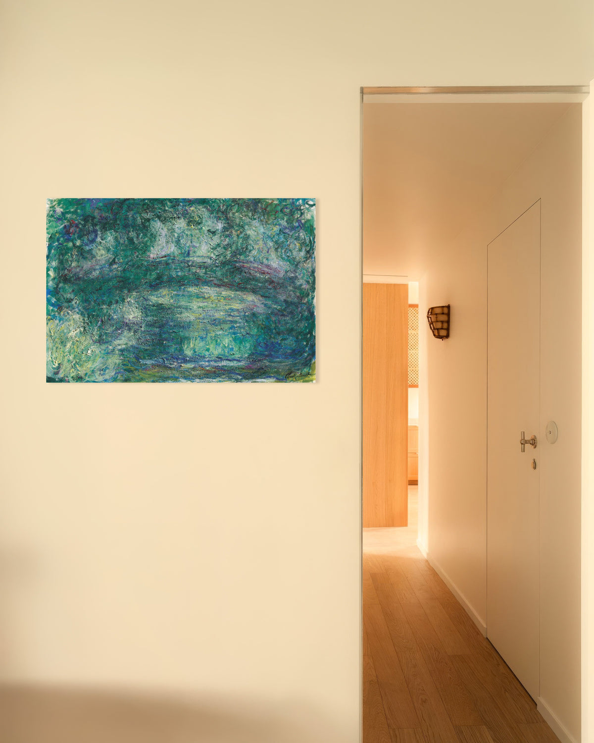 Poster of The Japanese Bridge (1918–1924) by Claude Monet
