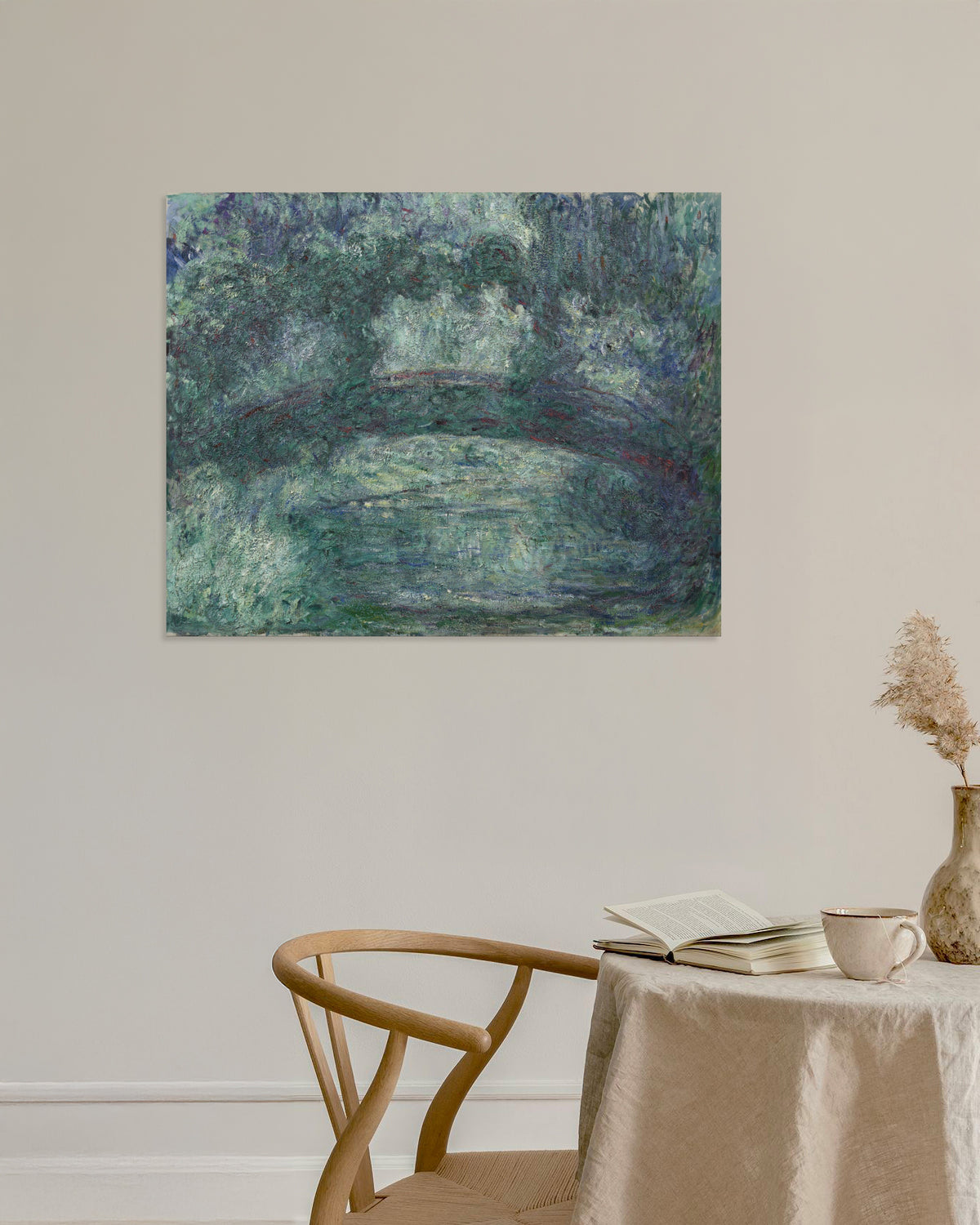 Poster of The Japanese Bridge (1919–1924) by Claude Monet
