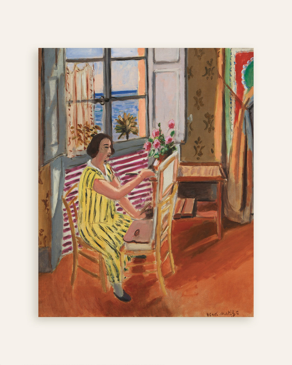 Poster of The Morning Session (1924) by Henri Matisse, thumbnail