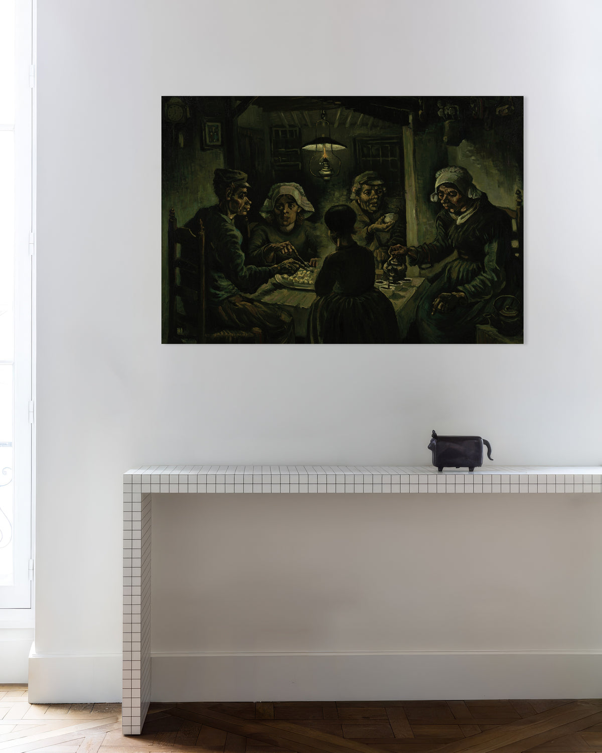 Poster of The Potato Eaters (1885) by Vincent van Gogh