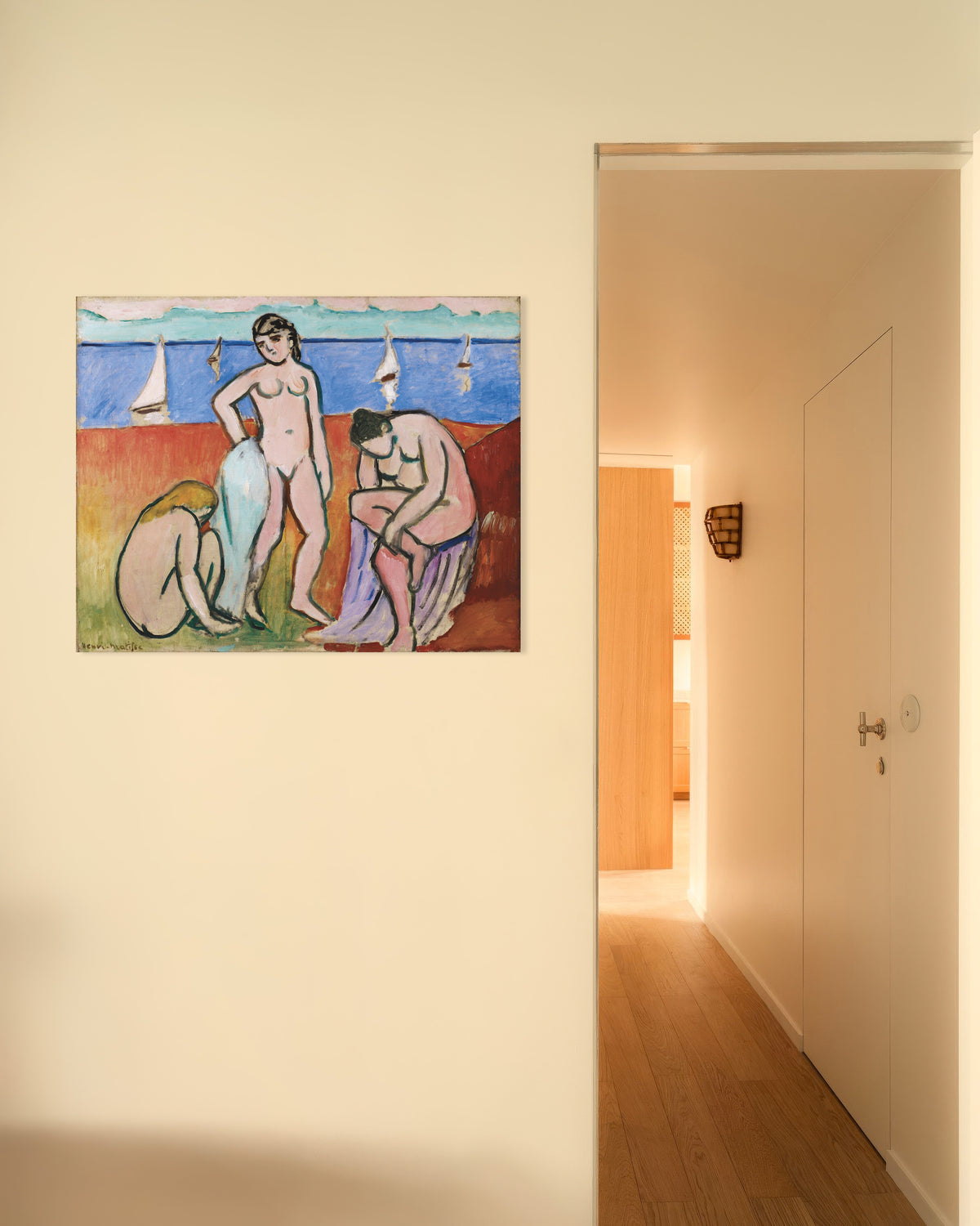 Poster of Three Bathers (1907) by Henri Matisse