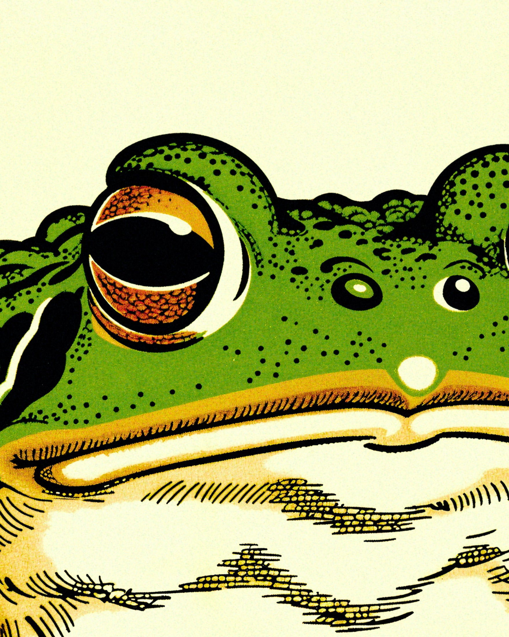 Japanese Toad 01 – Art Print