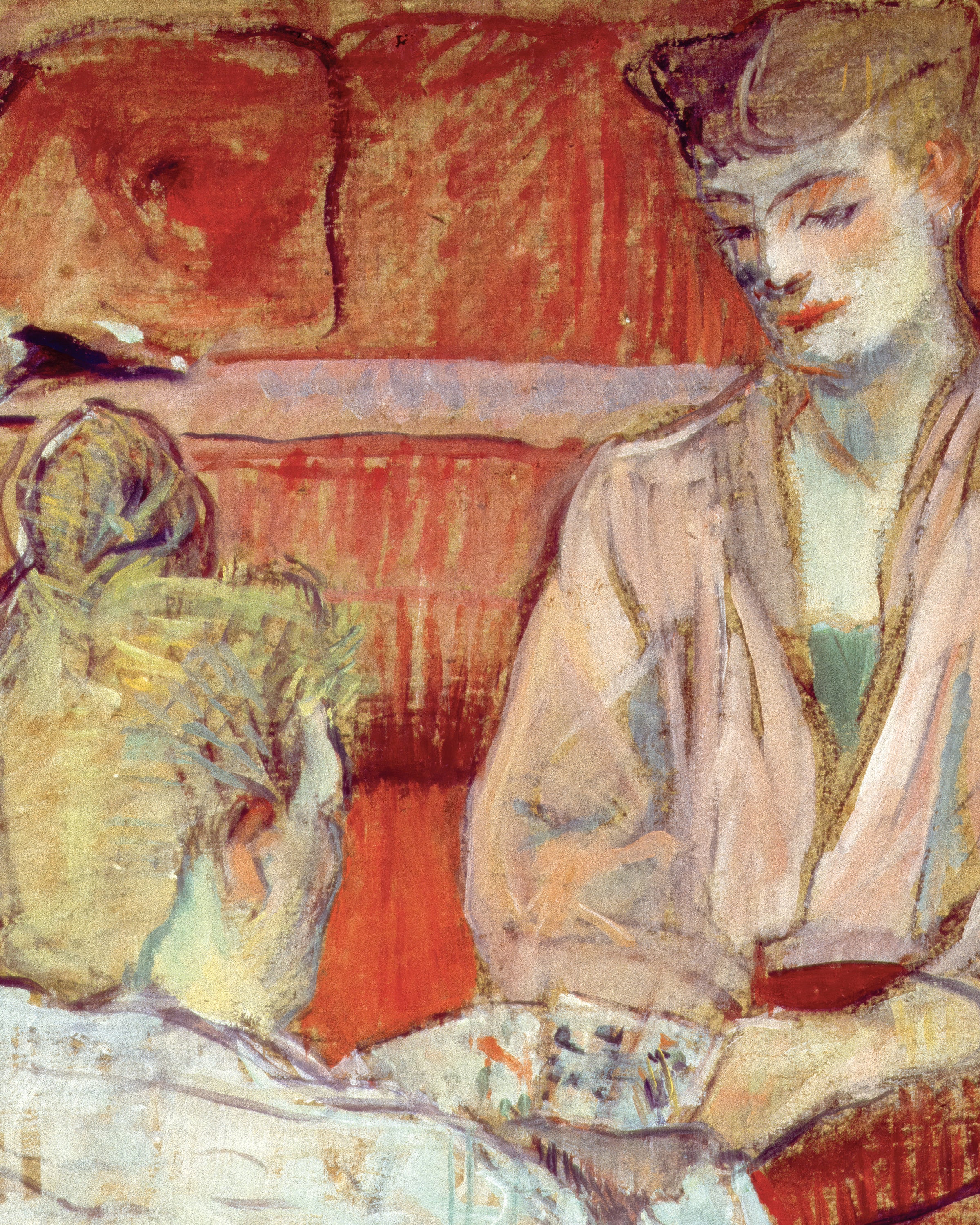The Card Players by Henri de Toulouse-Lautrec, 1893 - Poster