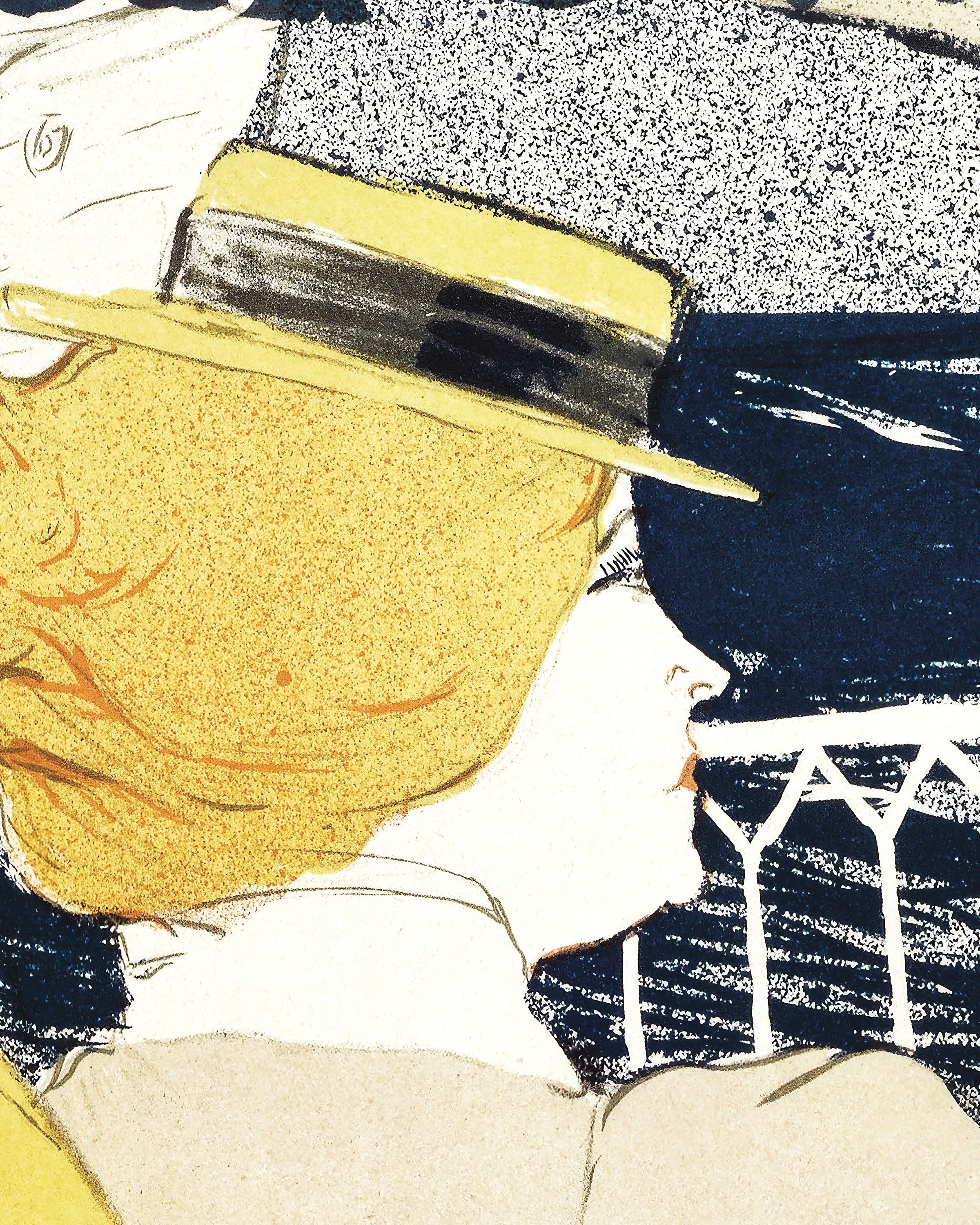 Salon des Cent, poster (1896) by Henri de Toulouse-Lautrec