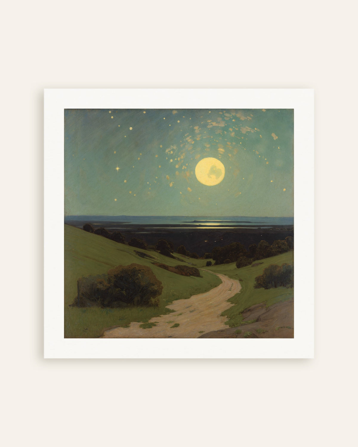 Full Moon Over the Hills poster, thumbnail