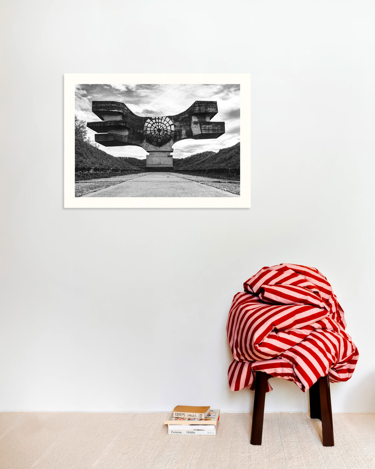 Poster of Winged Monument at the End of the Road