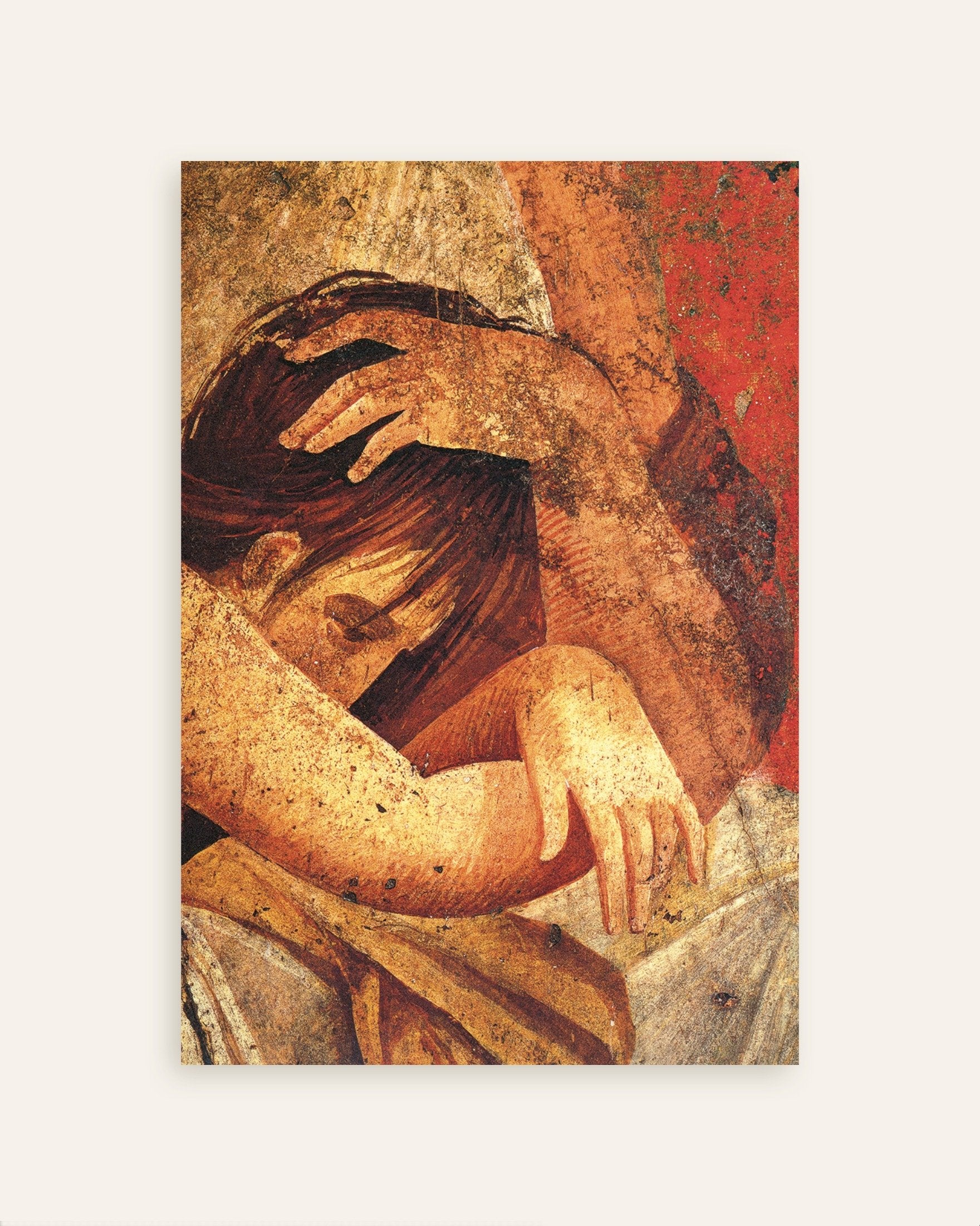 Poster of Woman comforting initiate from Villa of the Mysteries, thumbnail